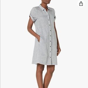 Nic + Zoe - DRIFTY LINEN SHIRT DRESS